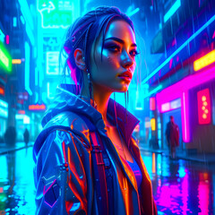 Cyberpunk women