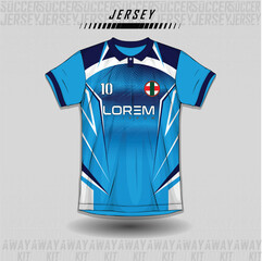 Soccer jersey design for sublimation 