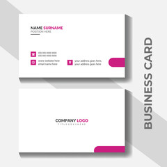 Professional Medical Business Card Template or Medical business card corporate identity design