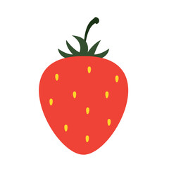 Fototapeta premium Strawberry vector. free space for text. wallpaper. background. symbol. logo.