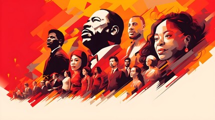 Resonance of Voices Empowering Graphics from Black Icons