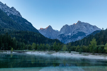 lake in the mountains