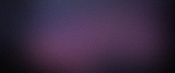 Noisy blue violet black abstract background. Colorful gradient. Holographic blurred grainy gradient banner background texture.