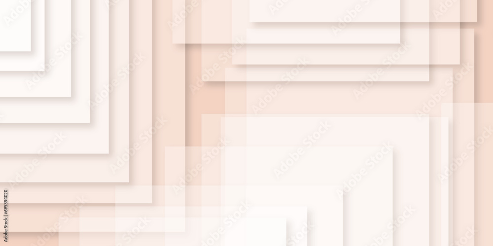 Poster white and orange modern minimalistic pale geometric pattern` background with minimal tech lines and 