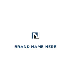 N logo letter design on luxury background. NN logo monogram initials letter concept. N, NN icon logo design