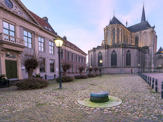 Bovenkerk in Kampen - obrazy, fototapety, plakaty