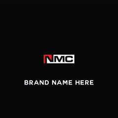 Fototapeta na wymiar NM logo. N M design. White NM letter. NM, N M letter logo design. Initial letter NM linked circle monogram logo, NM letter logo vector design. logo
