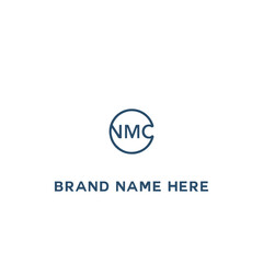 NMC logo. N M C design. White NMC letter. NMC, N M C letter logo design. Initial letter NMC linked circle monogram  logo, NMC letter logo vector design.  logo