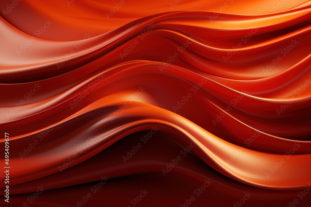 Poster a close up of a red and orange background with wavy lines on the bottom of the image and the bottom 