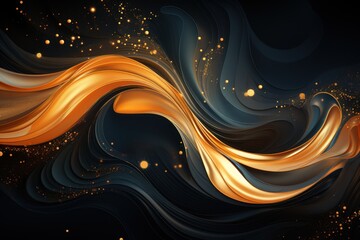  a black background with gold swirls and a black background with gold swirls and a black background with gold swirls and a black background with gold swirls.