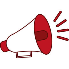 Megaphone Flat Vector