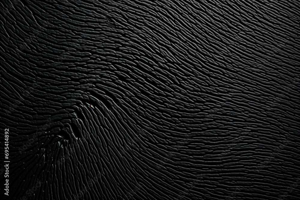 Poster Minimalist fingerprint design on a soft, fabric-like texture.