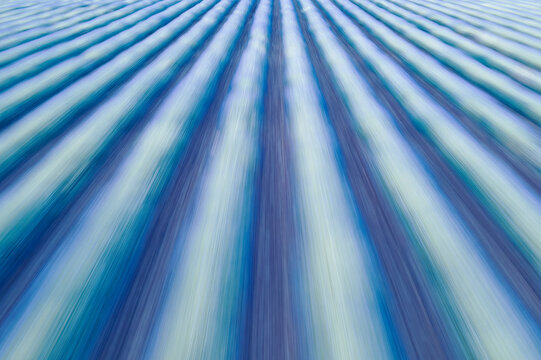 Abstract motion blur with blue gradient lines