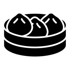 buns glyph icon