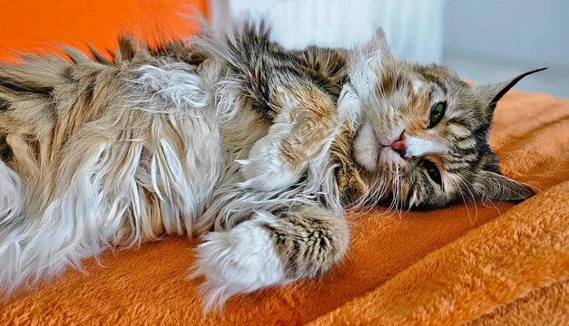H&uuml;bsche Maine Coon