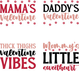 valentine svg design bundle and digital download