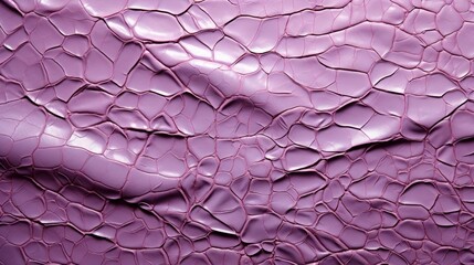 Vibrant hues and intricate textures collide in this mesmerizing abstract shot of a purple leather, inviting viewers to dive into a world of visual stimulation