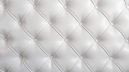 white texture of the leather upholstery. Generative AI