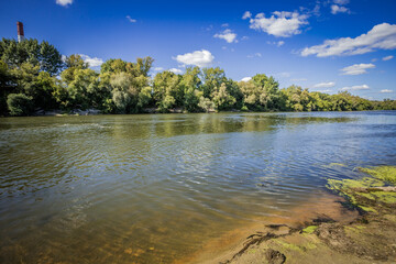 Sura River in Penza, Russia