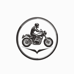 Motorcycle Logo Design Very Cool Concept 