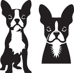 Icon Set Of Dog, Breeds, Canine, Pooch, Hound, Puppy, Mutt, Pet, Doggy editable vector
