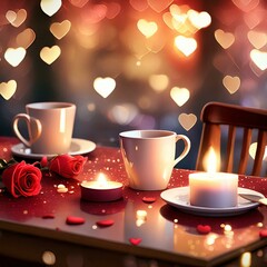 Romantic Valentine Candlelight Dinner