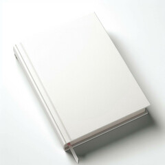 Mockup of blank white paper on wooden background