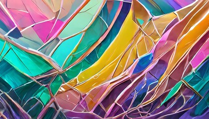 Colorful glass texture