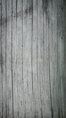 Naklejka premium Empty dark grey wood natural wall panel ,abstract wood background and texture. patterns, quoit, old, broken, ancient, rotted,obsolete weathered cracked , space for work, vintage wallpaper, close up