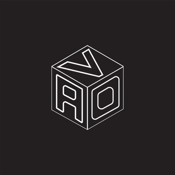 3d cube with reflection
