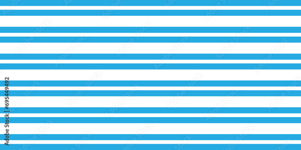 Poster abstract seamless geometric blue horizontal line pattern vector.