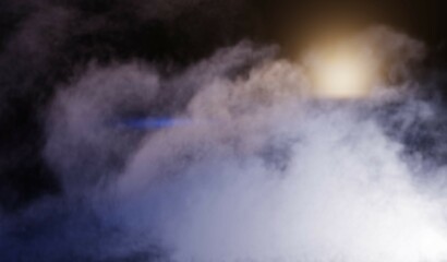 mystische Atmosphäre Nebel Rauch Wolken Qualm düster, geheimnisvoll, Nebelwolken, schwebend,...