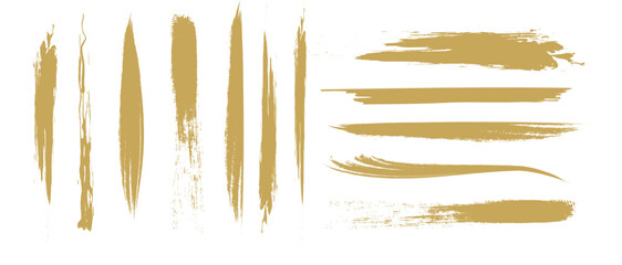 アナログタッチのブラシストローク