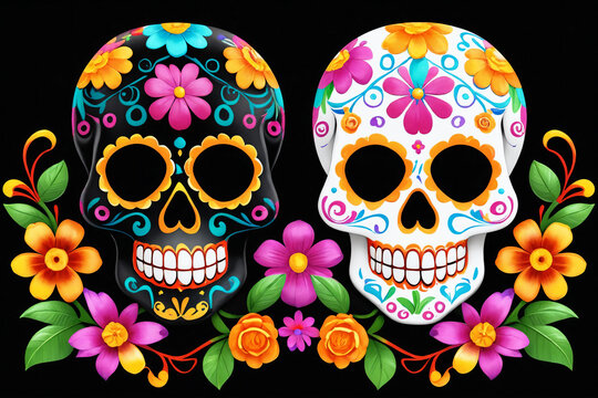 Day of the Dead - Día de Muertos - Mexican celebration - Mexican  holiday