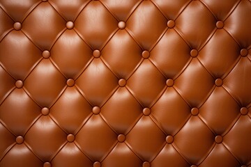 Brown leather with buttons background t