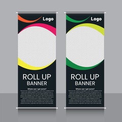 roll up banner, brochure, flyer, banner design, industrial, company, template, vector, abstract, line pattern background, modern x-banner, pull-up banner, rectangle size banner.
