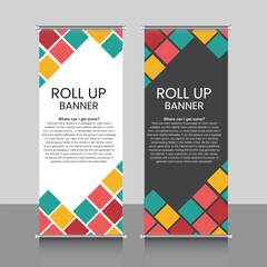 roll up banner, brochure, flyer, banner design, industrial, company, template, vector, abstract, line pattern background, modern x-banner, pull-up banner, rectangle size banner.
