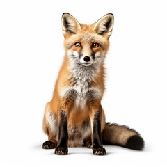red fox vulpes 4 years old