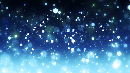 パーティクル 　背景素材　ブルー