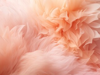 Fototapeta premium Peach Fuzz Pantone's 2024 Color of the Year beautiful background dreamy style