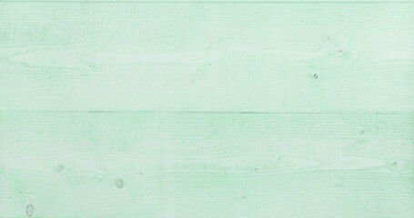 Texture bois colorée vert émeraude pour arrière-plan et fond type Saint Patrick, à plat - obrazy, fototapety, plakaty