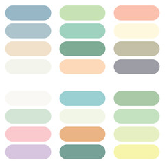 Abstract Colored Palette Guide. Color swatch.