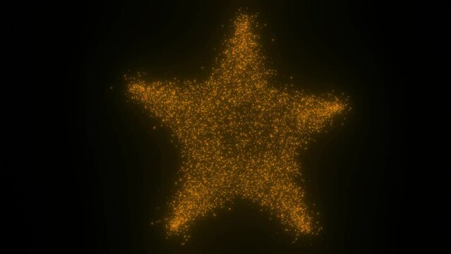 Funkelnder glitzernder goldener Stern, gl&auml;nzend, leuchtend, strahlend, funkelnd, Sterne, Himmel, Nacht, Weihnachten, Astronomie, Schimmer, Licht, Glitzer, Gl&uuml;hend, Brillant, Rendering