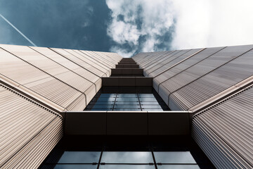 office building and sky