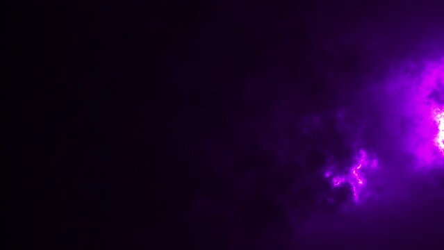 pink smoke on dark background dynamic abstract fog animation