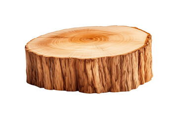 cut tree trunk isolated on transparent background Remove png, Clipping Path, pen tool