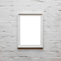 frame on wall isolated on transparent background Remove png, Clipping Path, pen tool