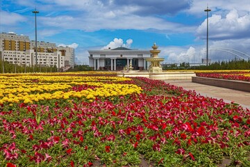 Image of the Kazakh capital Astana in summer from 2015