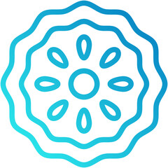 king cake vector design .svg