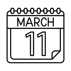 March Icon Design